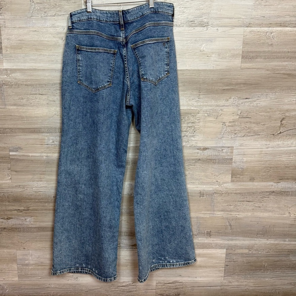 Anthropologie Pilcro & The Letterpress High-Rise Wide-Leg Jeans - Size 29 - Picture 6 of 7